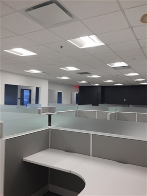 remodeled office on Long Island