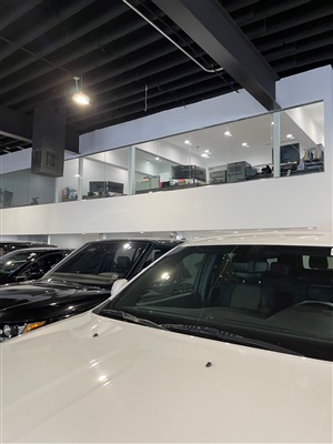 completed remodeling of Long Island car dealership