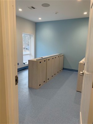 finished remodeling for medical office in Port Jeff