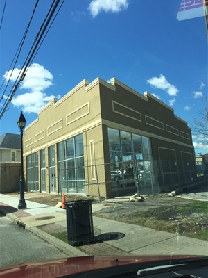 completed outside look of commercial building remodeling