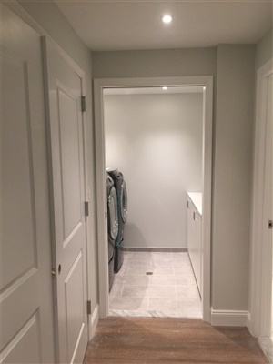 doorway to laundry room